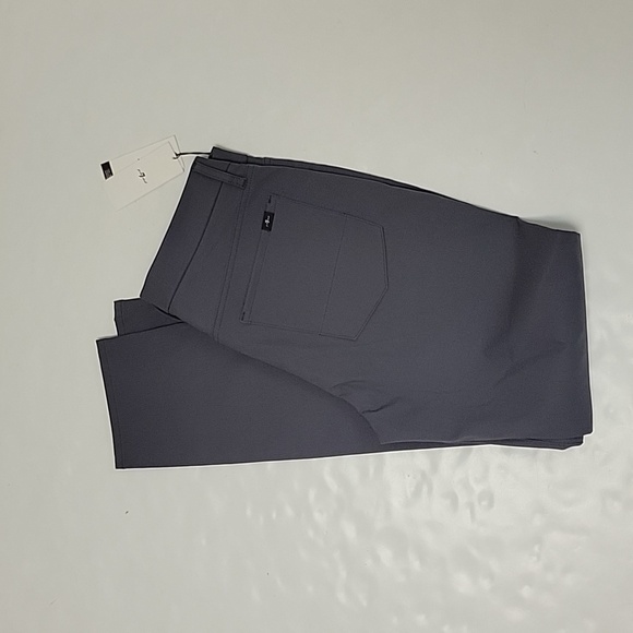 NWT 7 For all Mankind sz 30 grey Adrien 5 pocket tech series pants - Picture 1 of 5